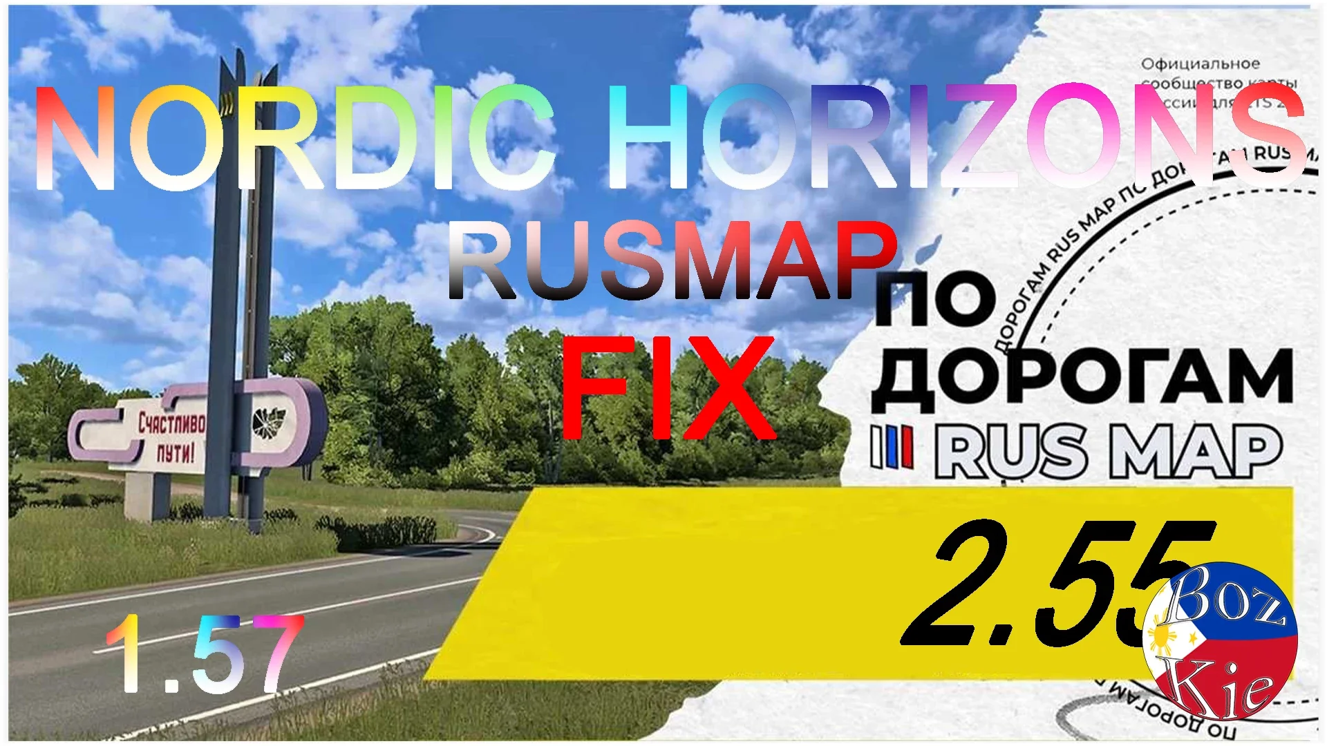 Nordic Horizon Rusmap Fix (VK) v1.0