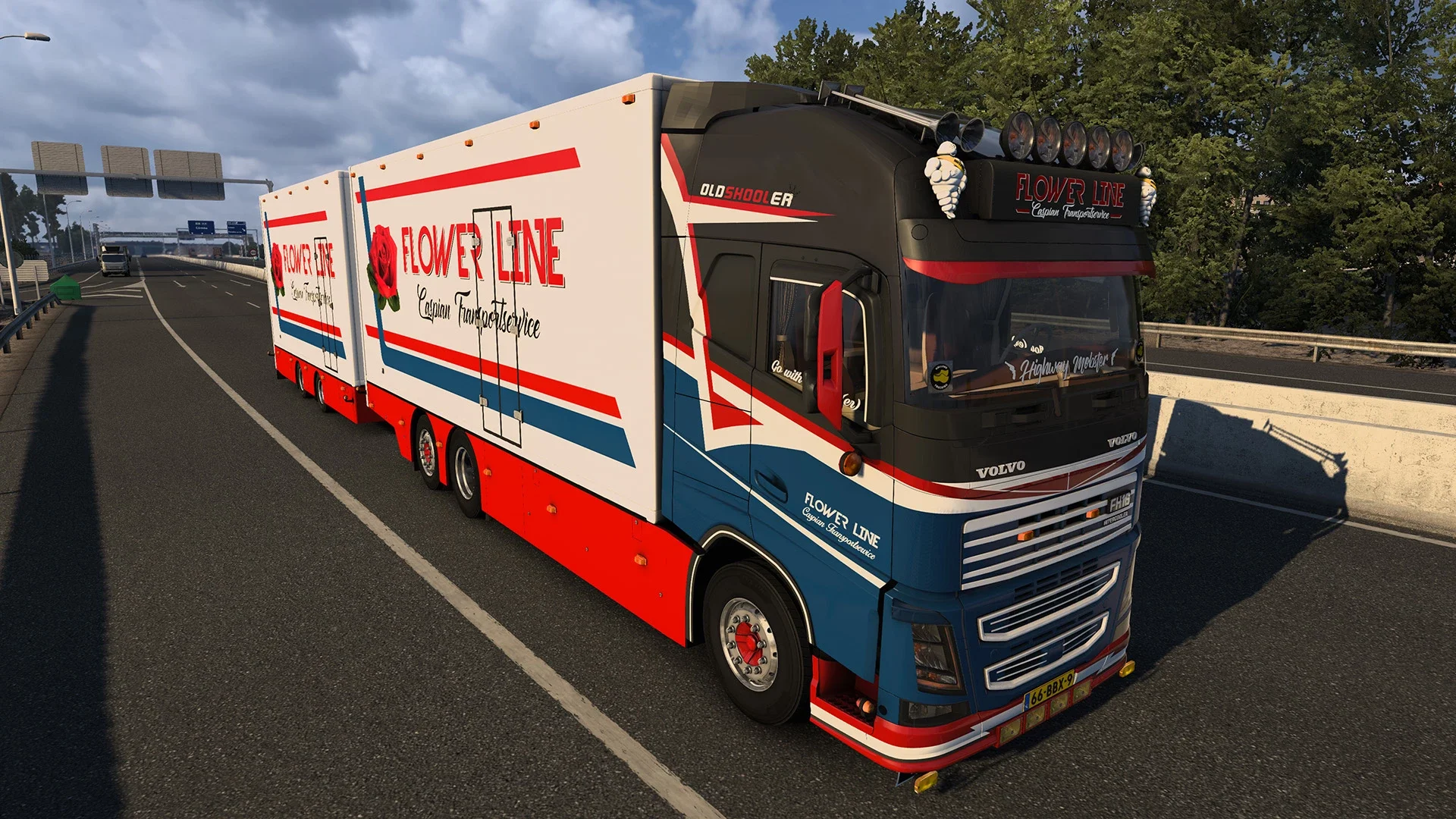 Volvo FH16 Tandem Flower Line V4.0 3