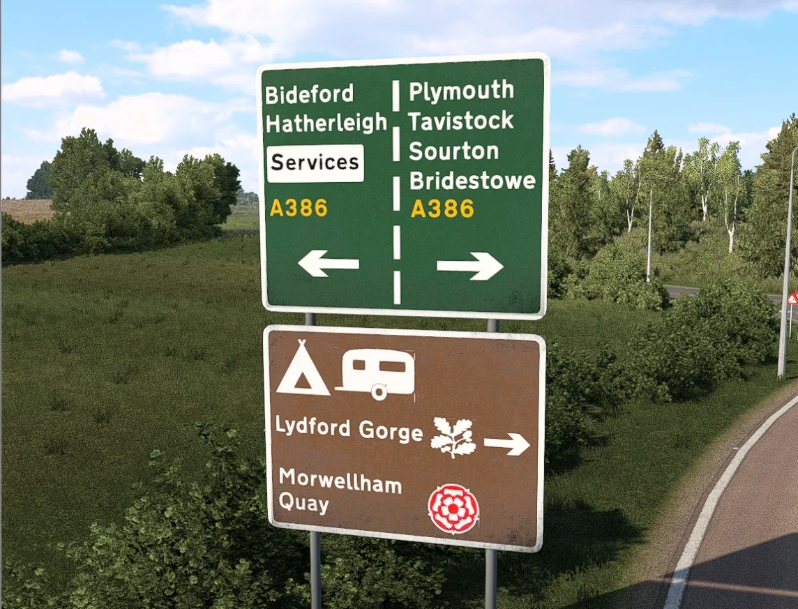 A30 + Bodmin Signage Addon v1.0