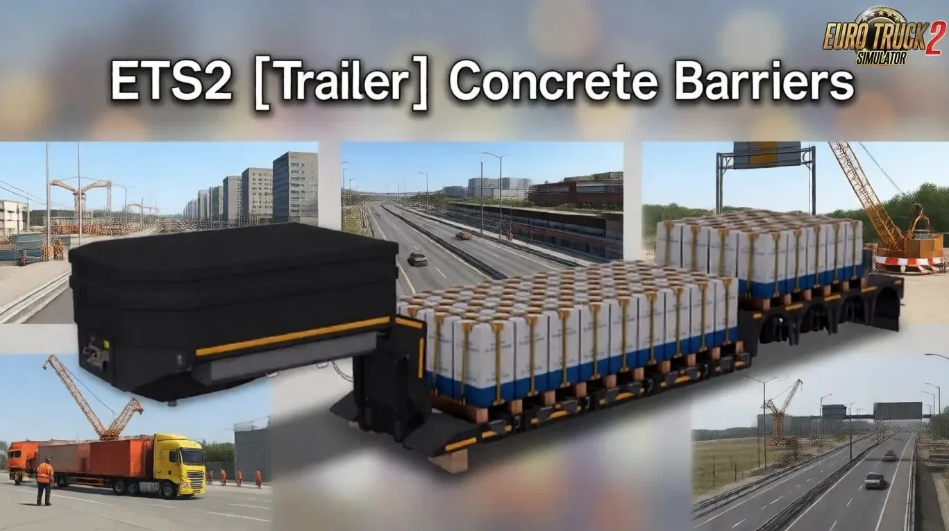 Concrete Barriers Cargo v1.59 2