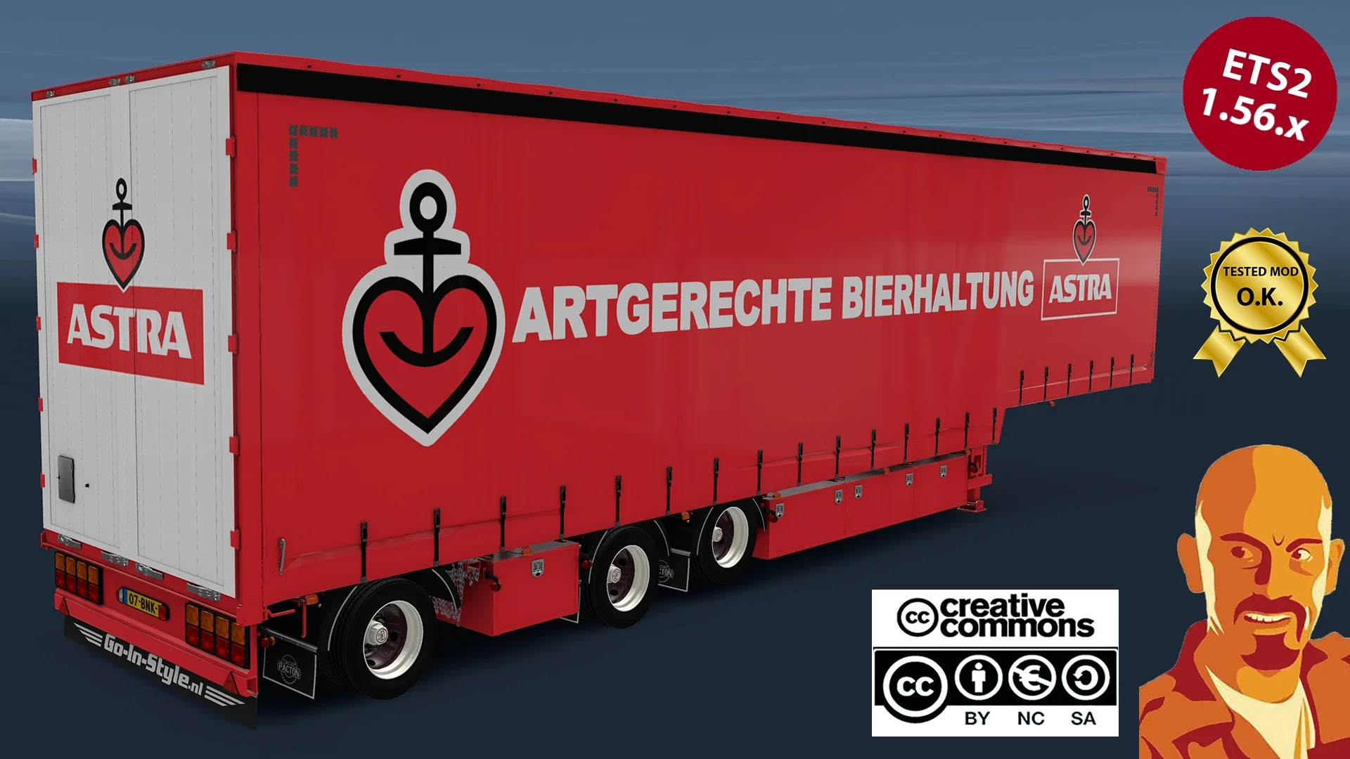 PACTON JUMBO CURTAINSIDE TRAILER v2.0
