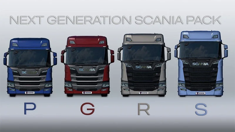 Next Generation Scania P G R S v2.8