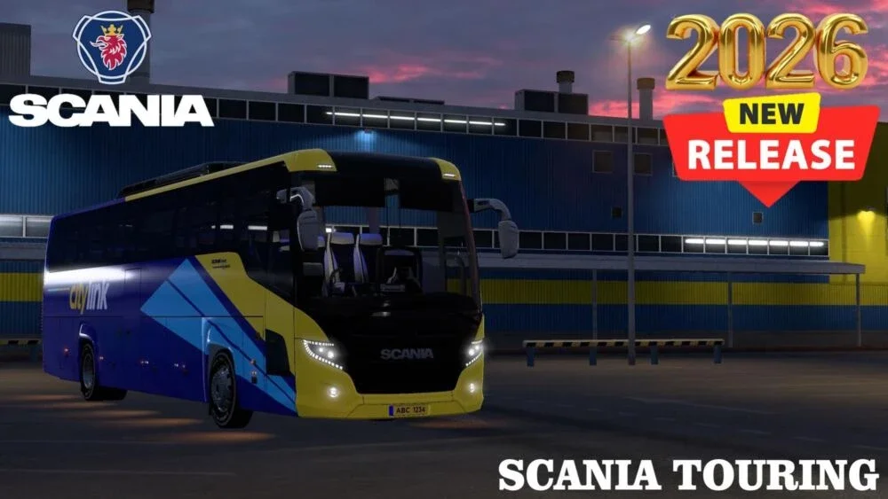 Scania Touring 4×2 EU v1.58 2