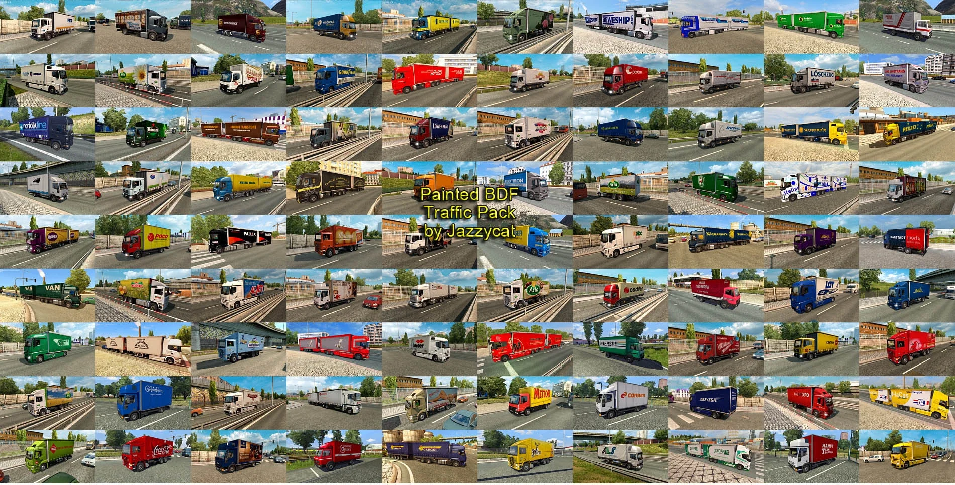 Painted BDF Traffic Pack v15.6.11 2