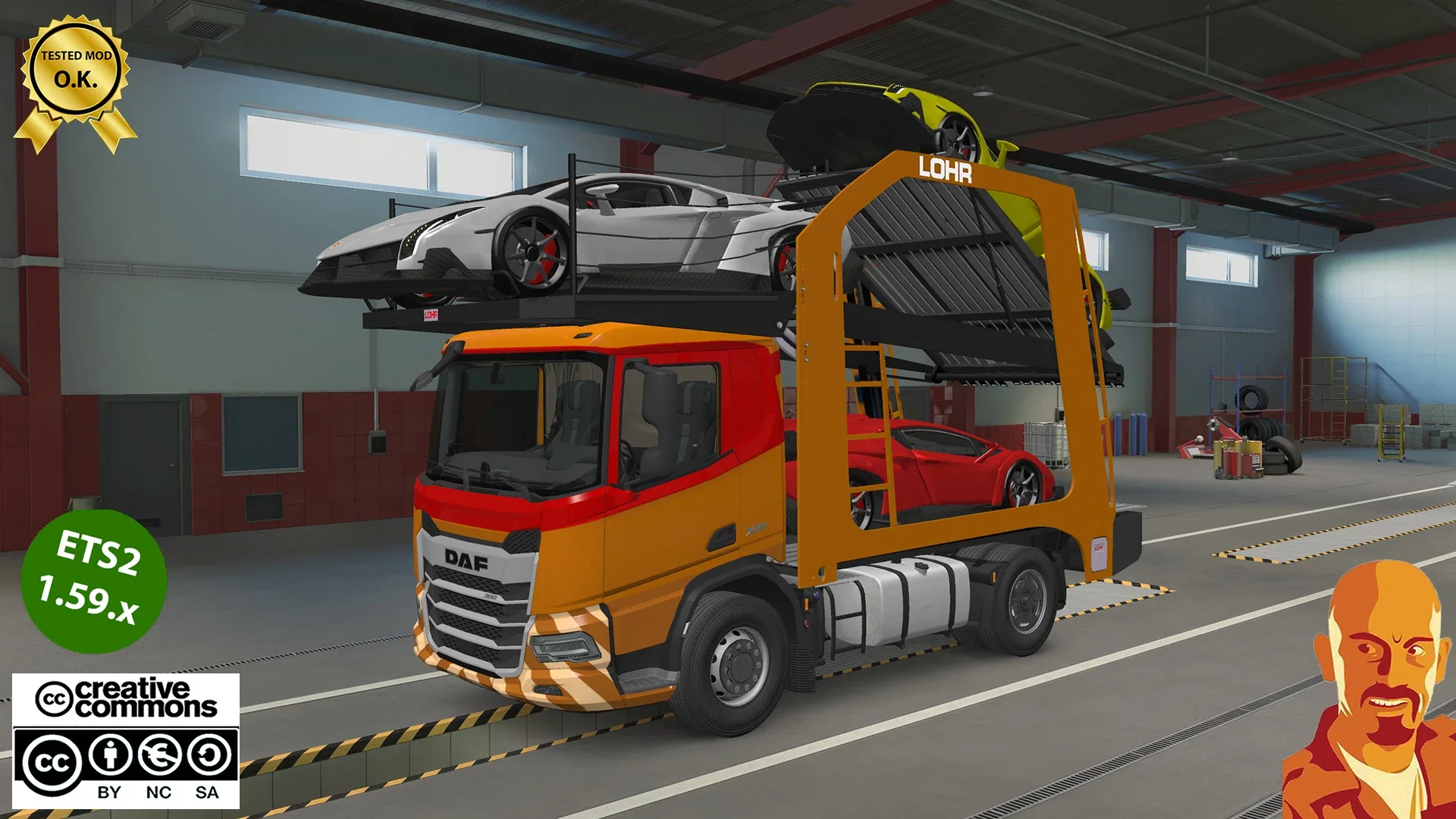 DAF XD CAR TRANSPORTER v2.0 3