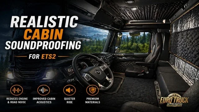 Realistic Cabin Soundproofing v1.0