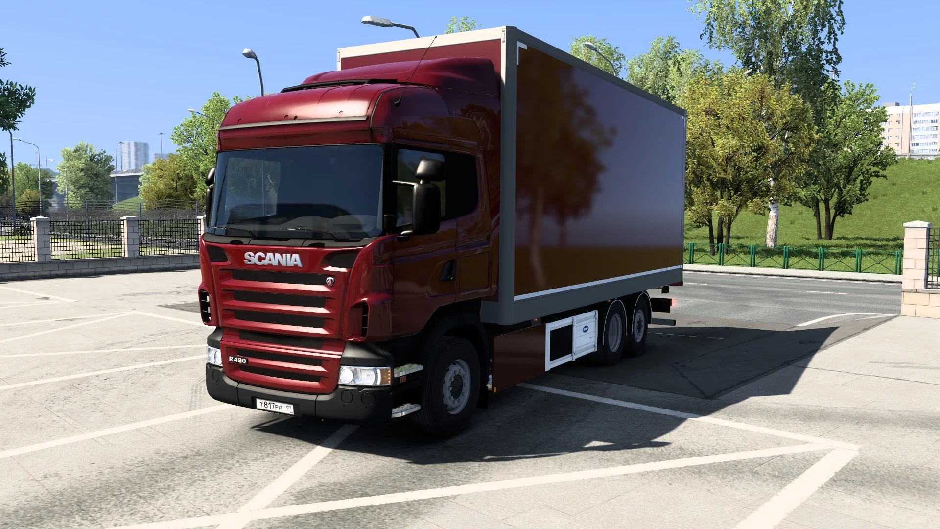 Rigid chassis addon for Scania RJL