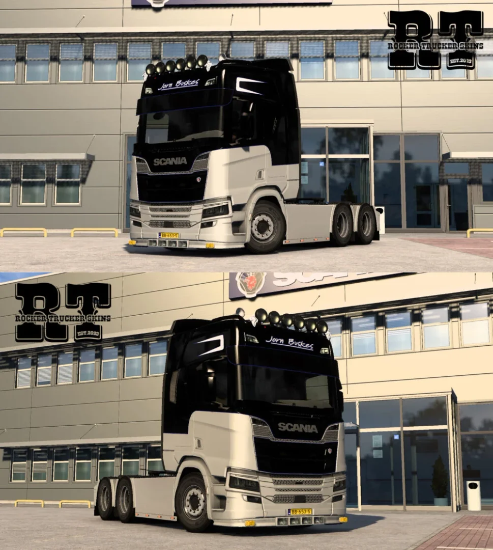 Jorn Buskes Skins for Scania R S NG v1.0 2