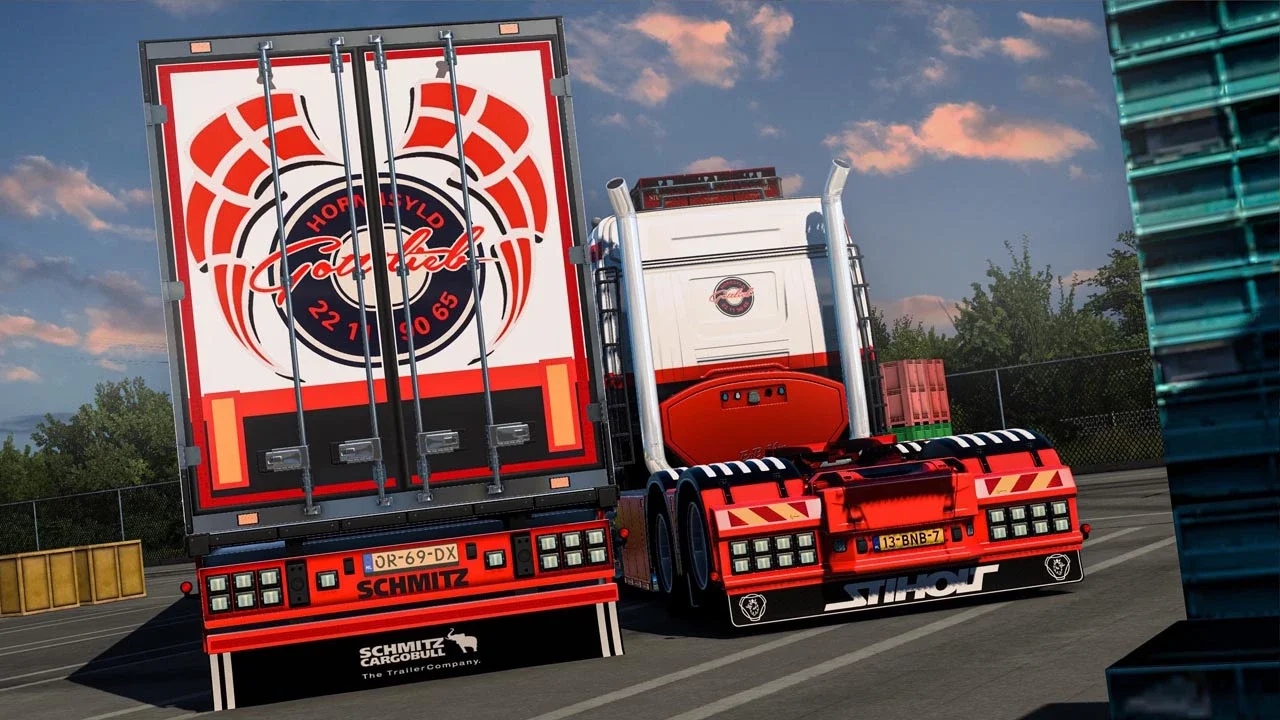 Scania R660 DANMARK + Trailer