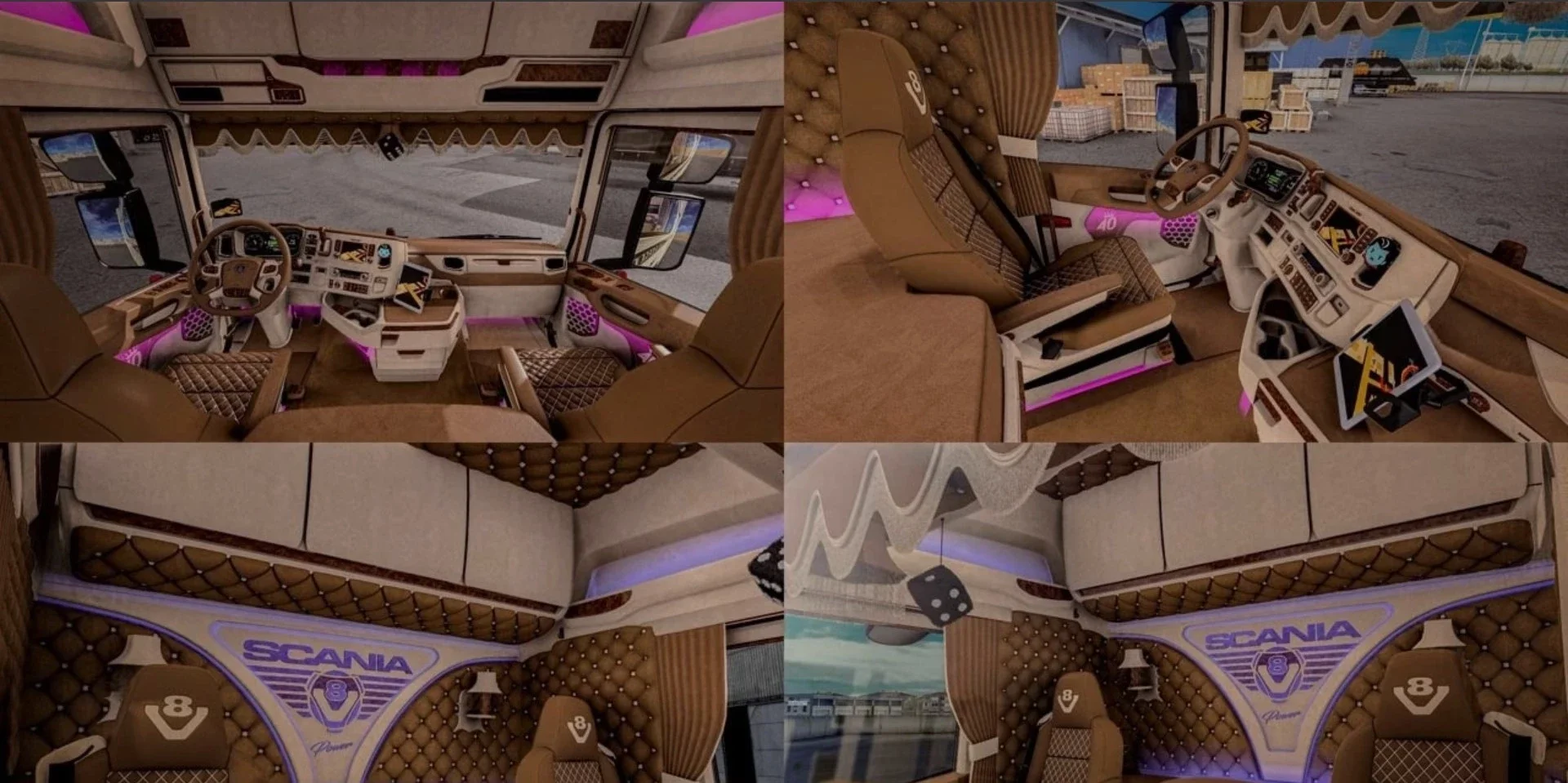 Scania S580 V8 Thermo Line Tandem v4.0 3