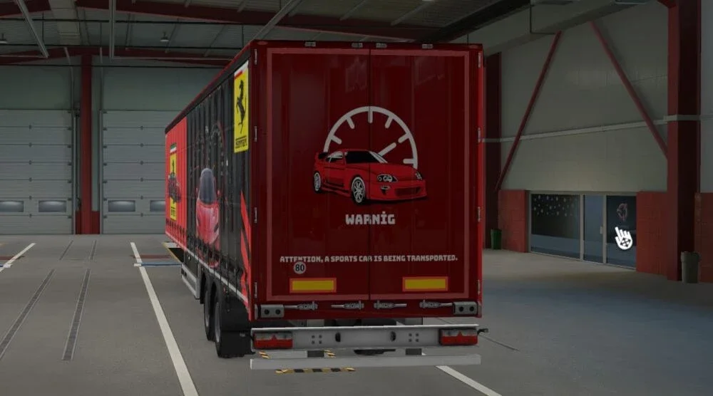 Ferrari Trailer Skin v1.0 2