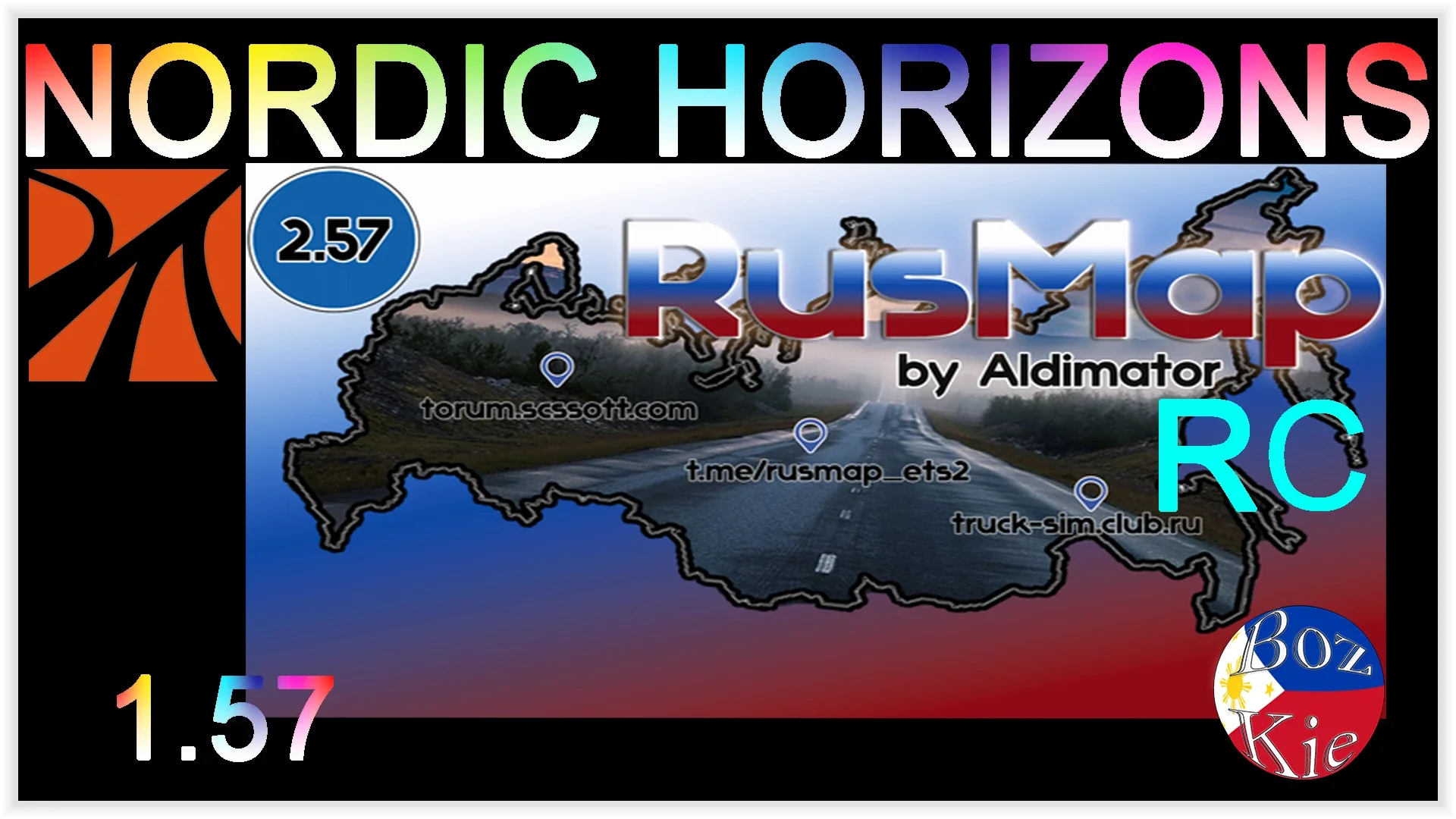 Promods 2.80 Nordic Horizons Rusmap RC (Aldi) v1.3