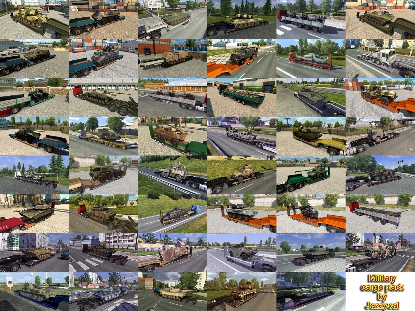 Military Cargo Pack v6.8.3