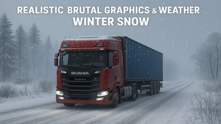 Realistic Brutal Graphics Weather Winter Snow V3.2