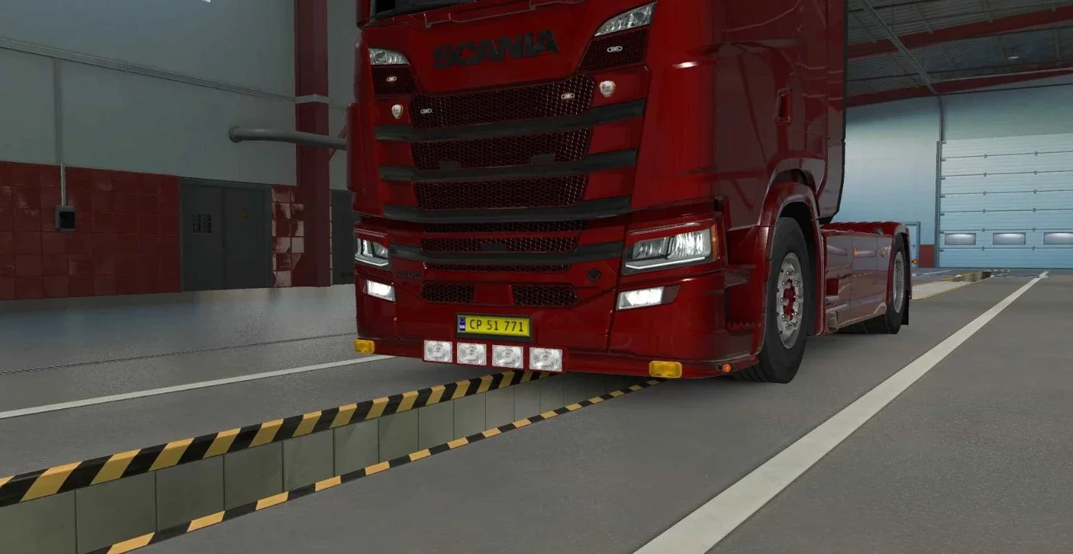 Scania PGRS Bumper Splitter