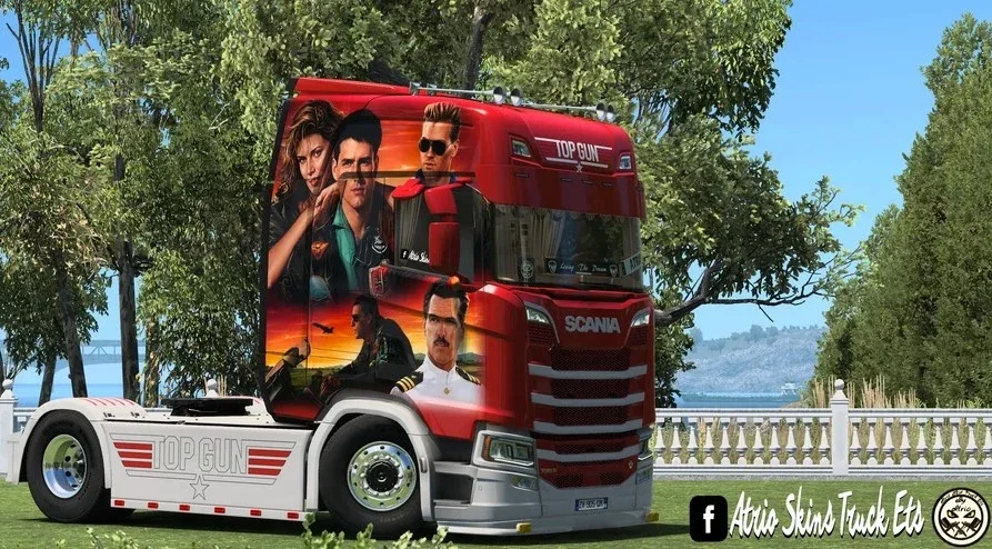 Scania Top Gun Skin v1.0 2