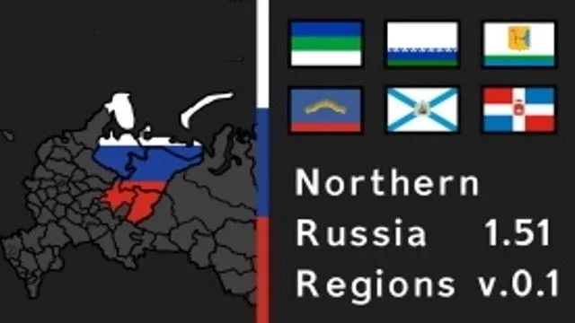 Northern Russia Regions Map v0.3B 4