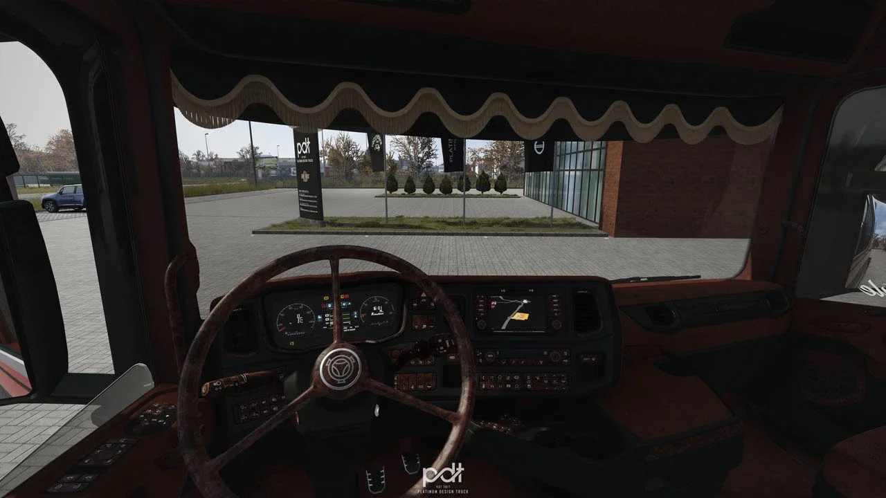 Scania R500 + Trailer de Winter v1.0 2