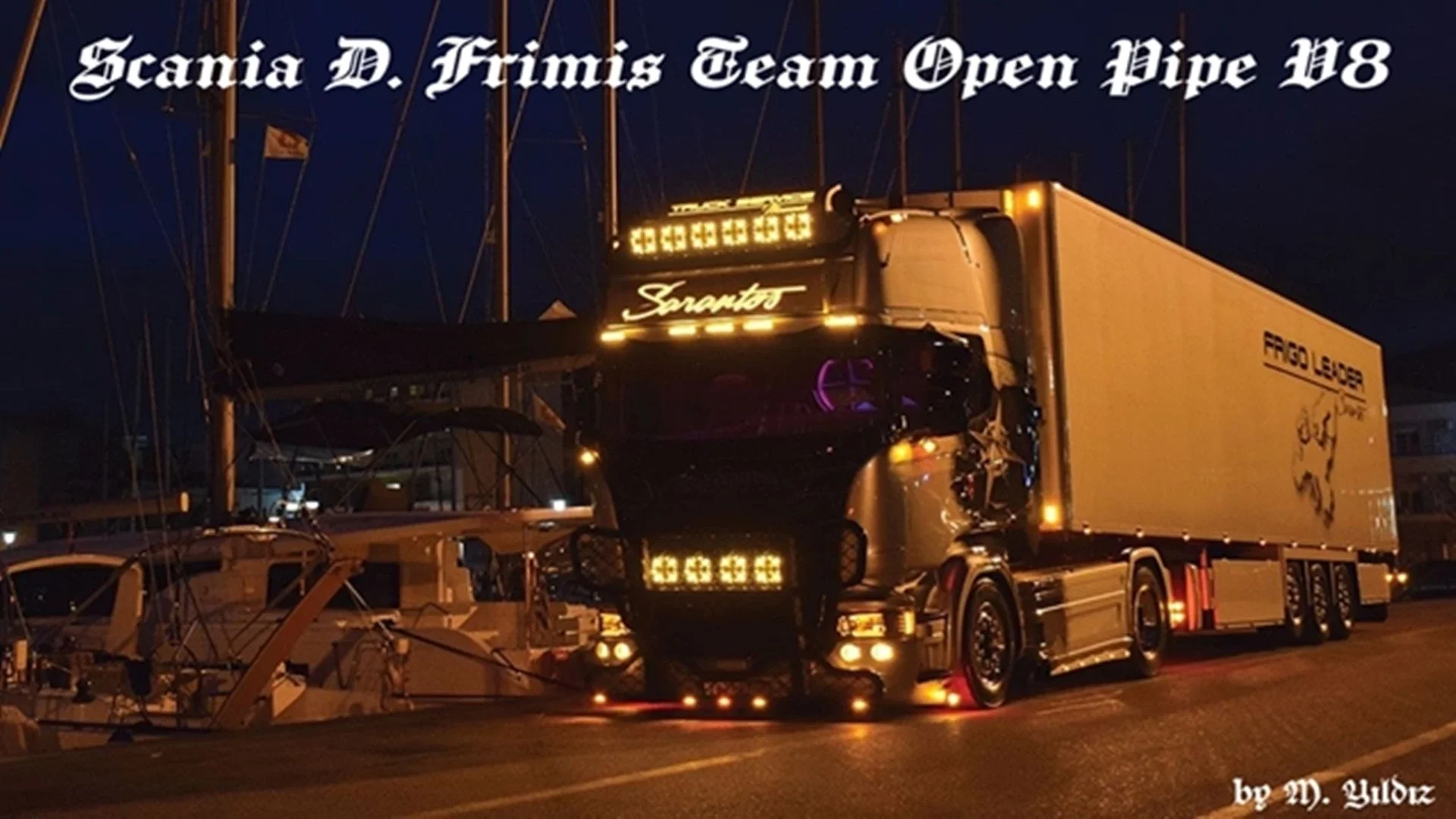 Scania D. Frimis Team Open Pipe V8 v4.0