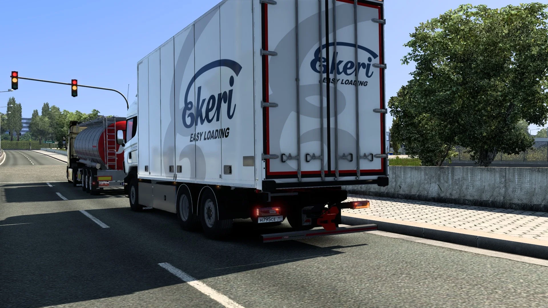 Rigid chassis addon for Scania RJL 3