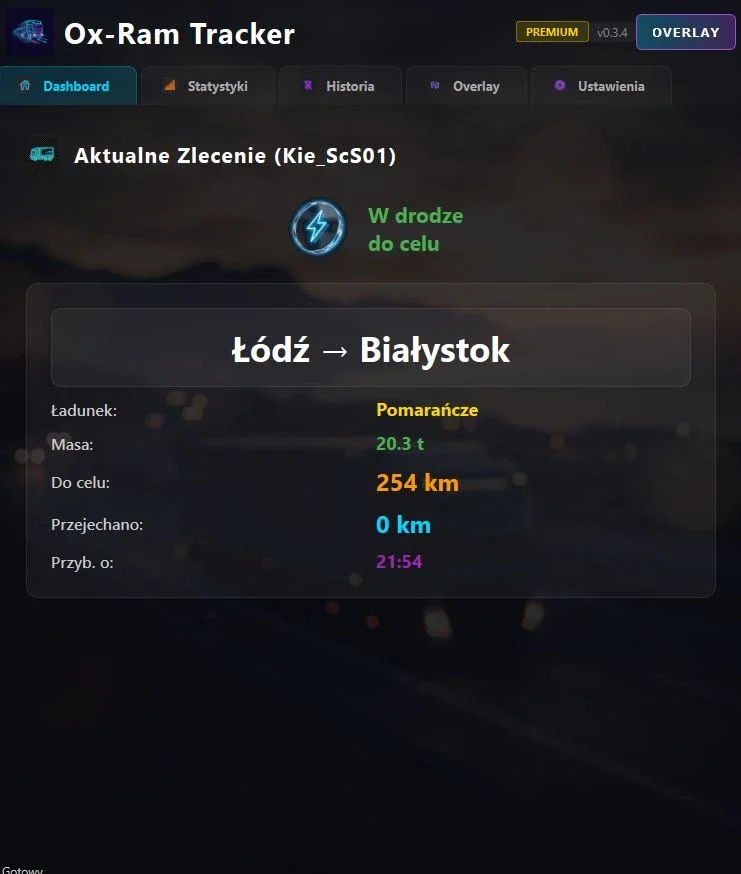Ox-Ram Tachograph v1.0 2