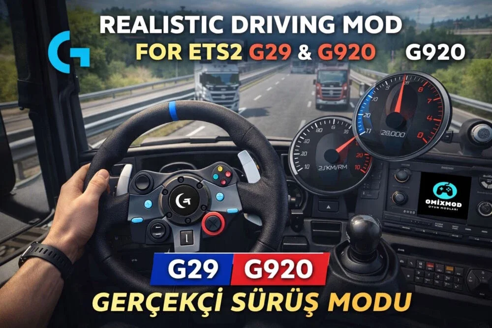 Realistic Driving Mod G29 G920 v1.0