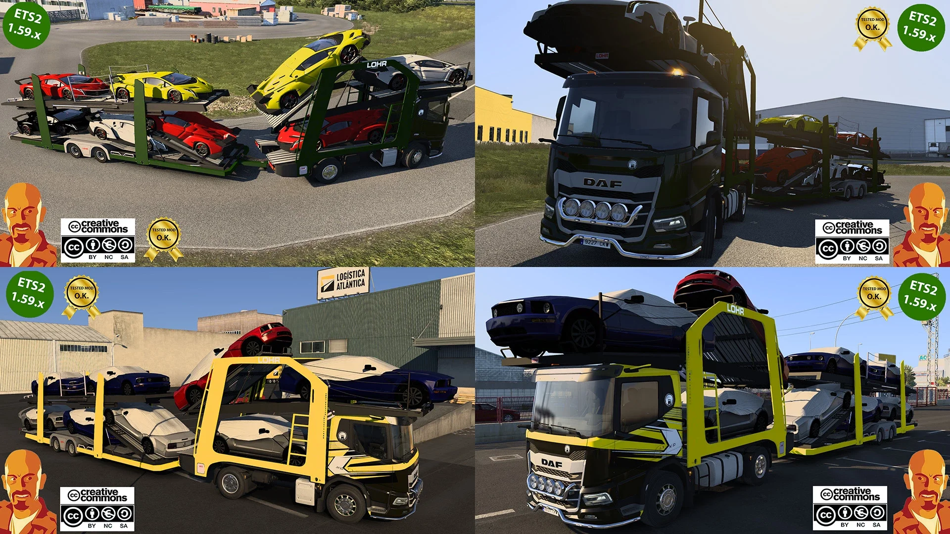 DAF XD CAR TRANSPORTER v2.0 2