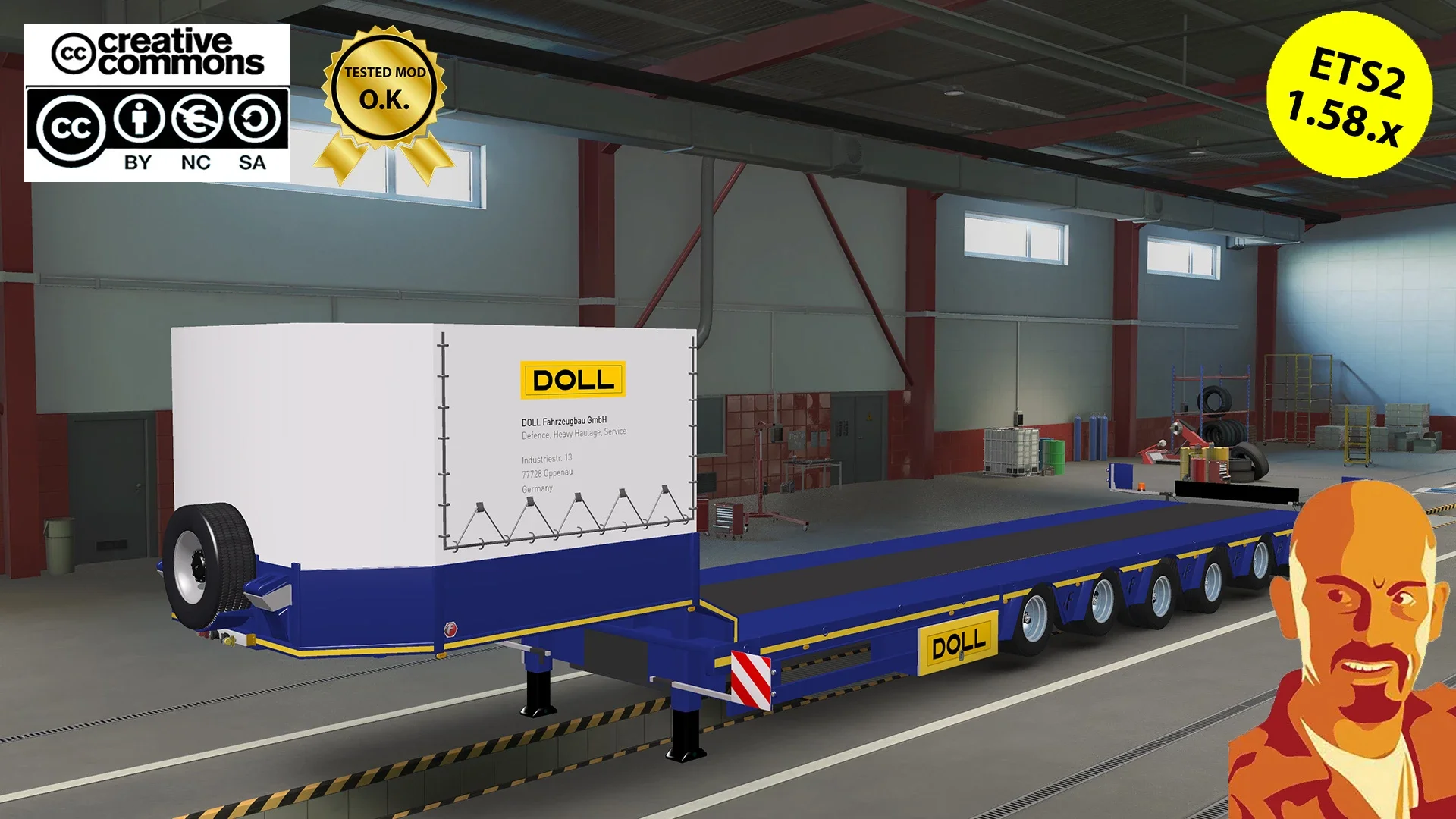 DOLL SPECIAL TRANSPORT TRAILER v4.0 3