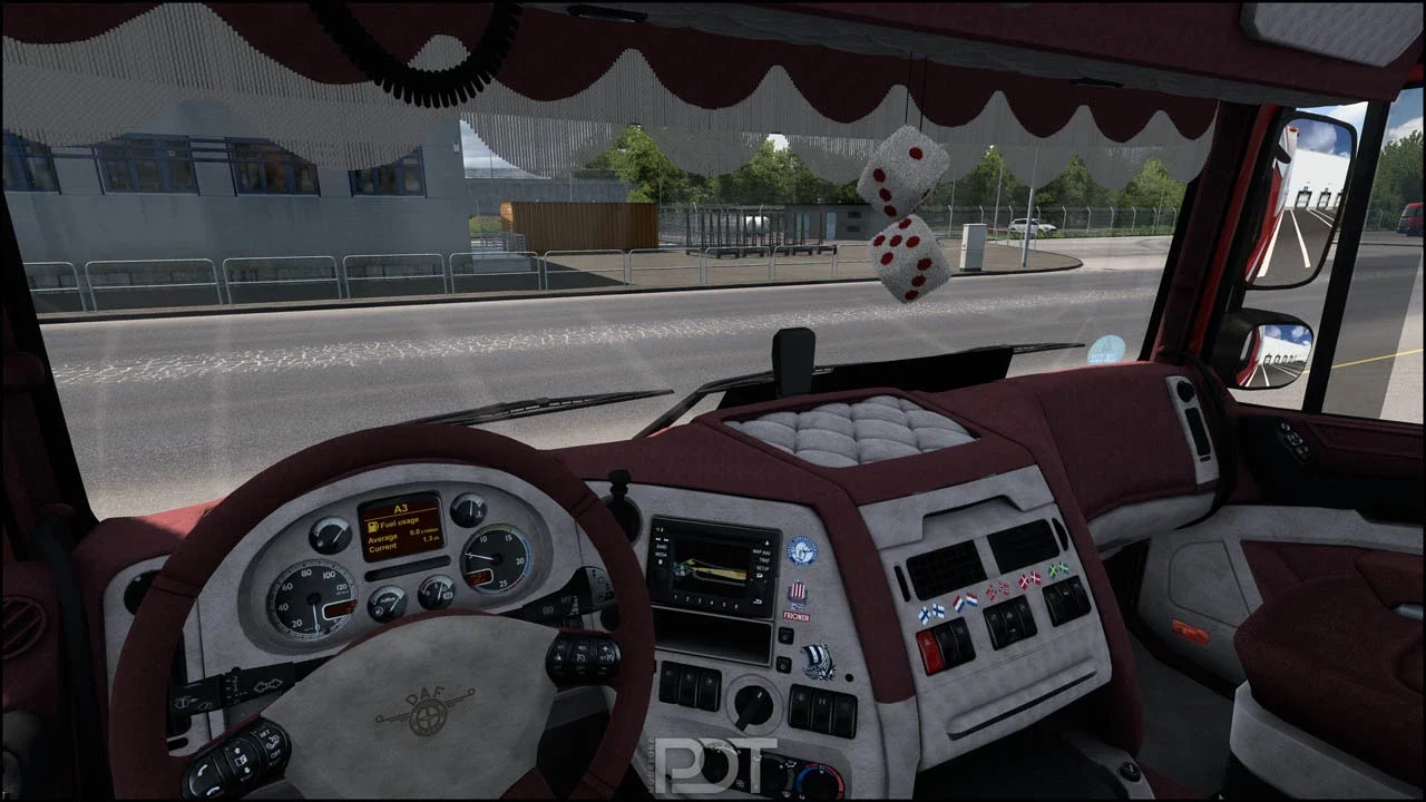 DAF XF 105 + Trailer Bart De Vries v10 3