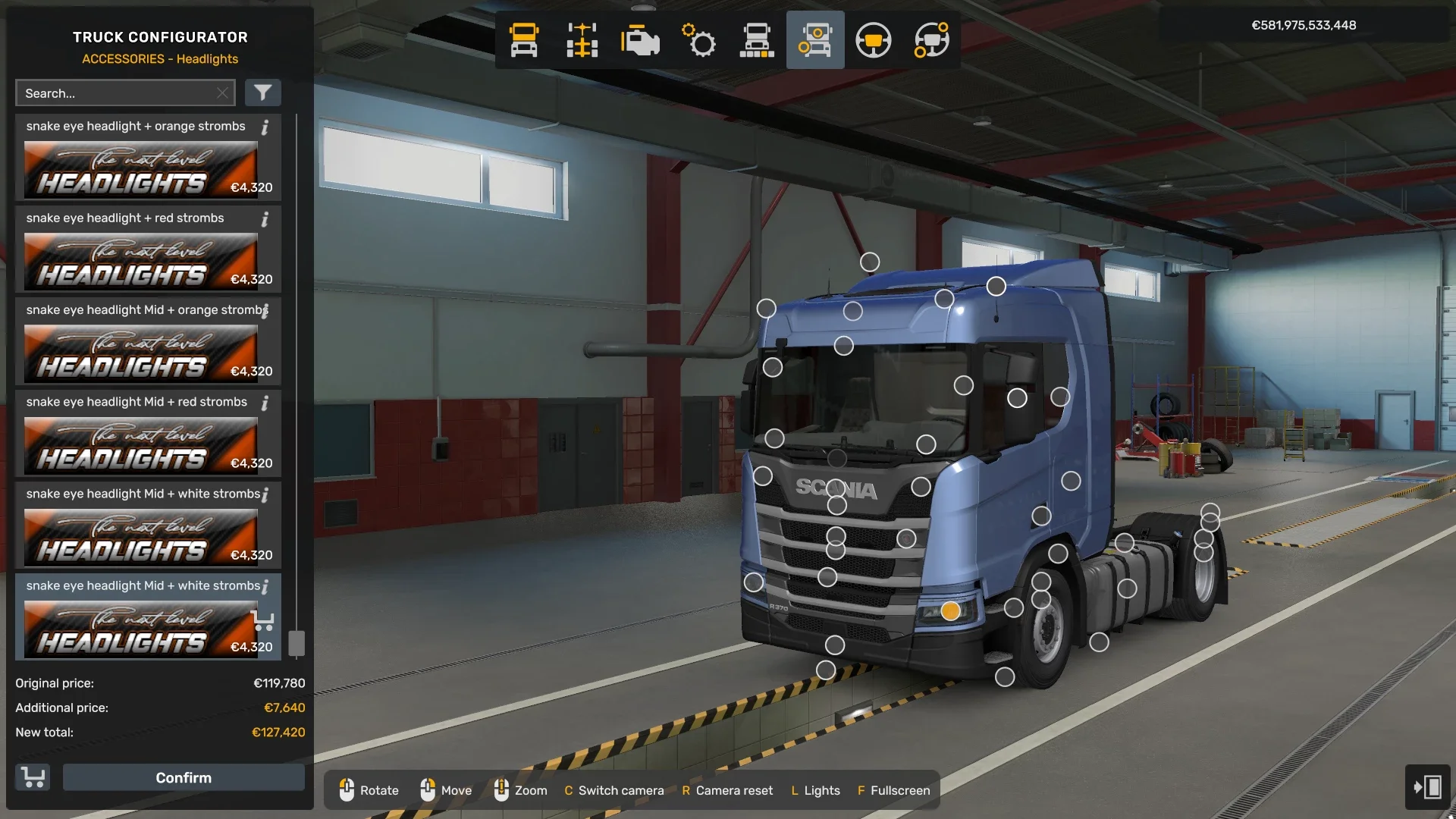 Scania NG SCS, PGRS Light Pack v1.58 4