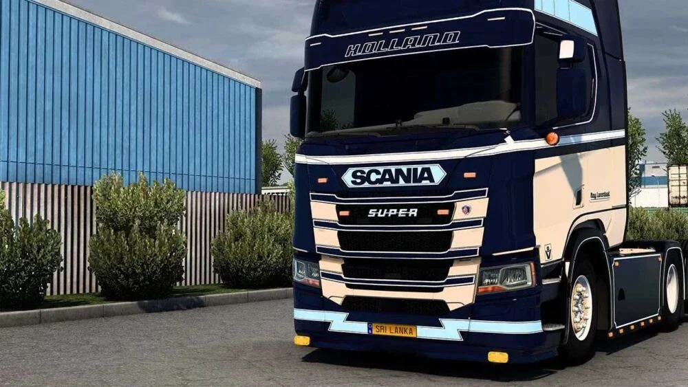 Scania NG S/R Complete Front Plate 2