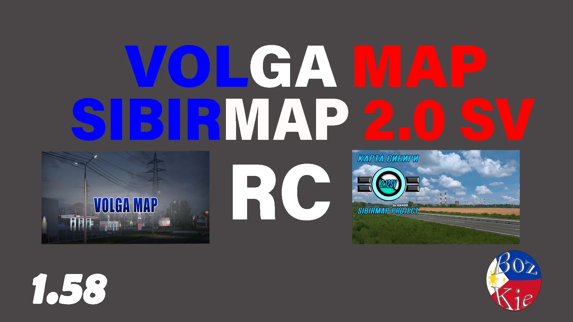 Volga Map SibirMap SV RC Version 1