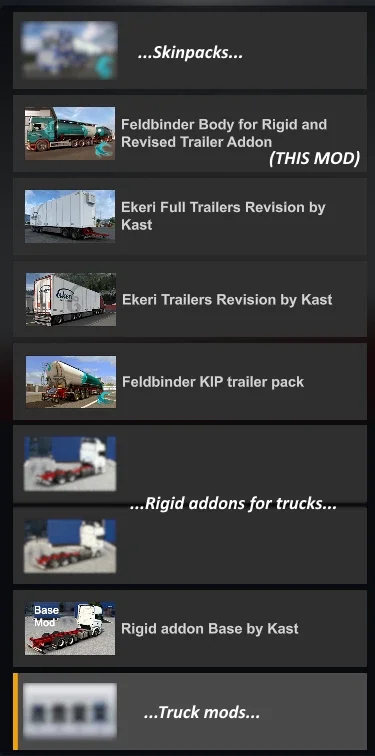 Feldbinder Body for Rigid and Revised Trailer Addon v2.2 2