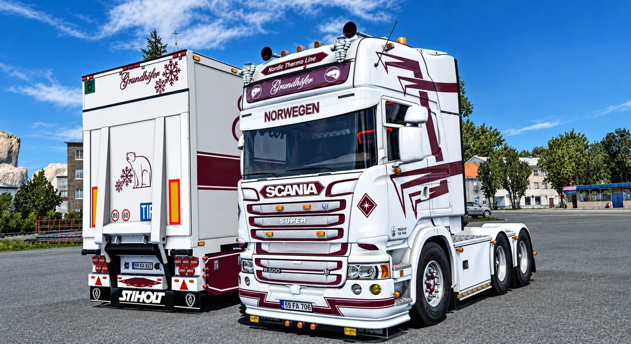 Scania 6 Series R560 Megamod 2