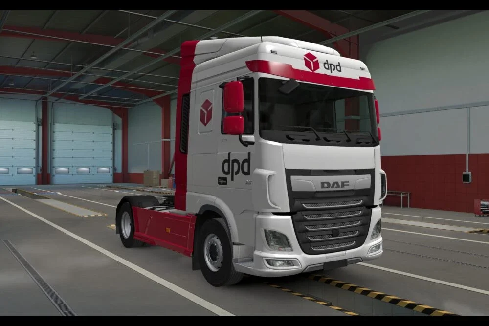 DAF DPD Paintjob Pack v1.0 3