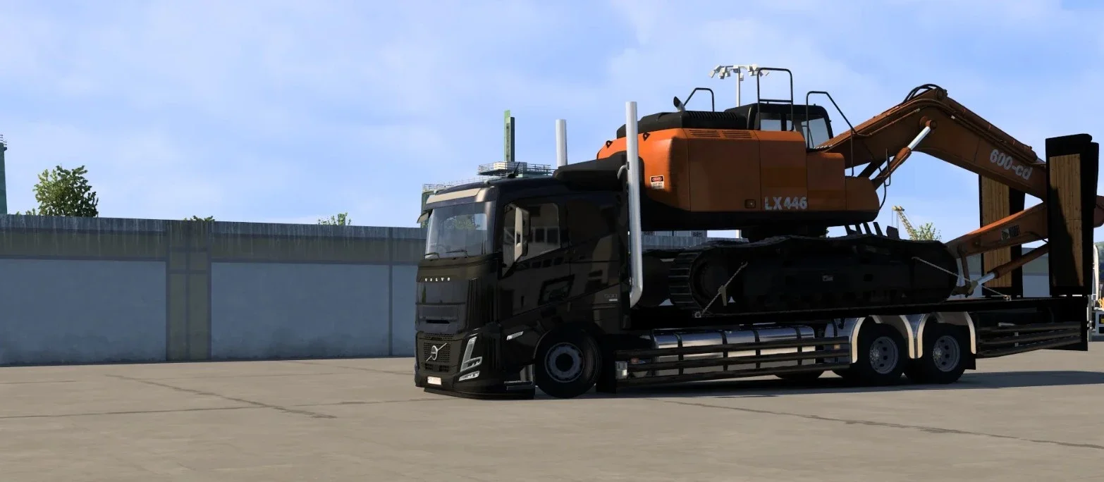 Volvo FH New Generation Rigid Excavator v1.0