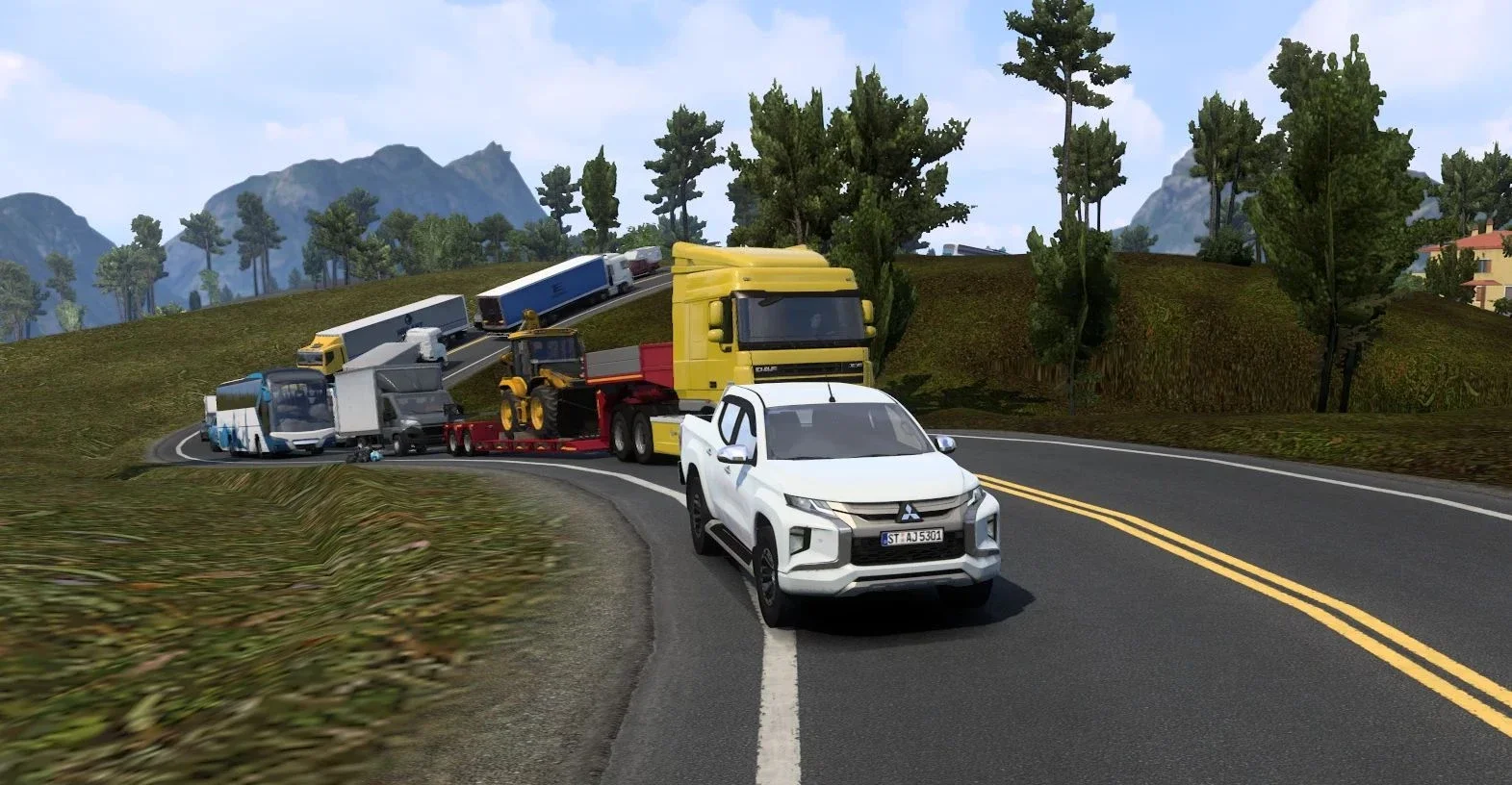 Realistic AI Traffic Rush Hour v1.60