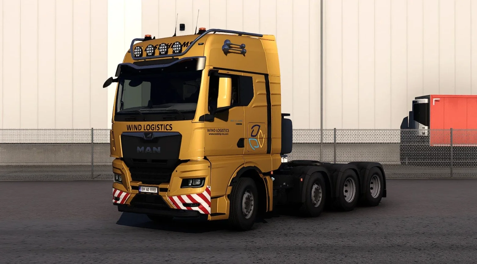 Eastship MS Wind Logistics MAN TGX Skin Pack v1.0 2