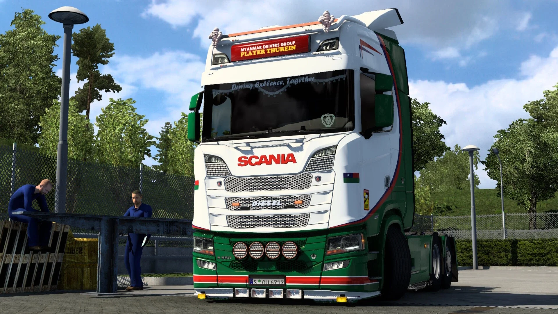 PaO Theme Skin for Scania v1.0 2