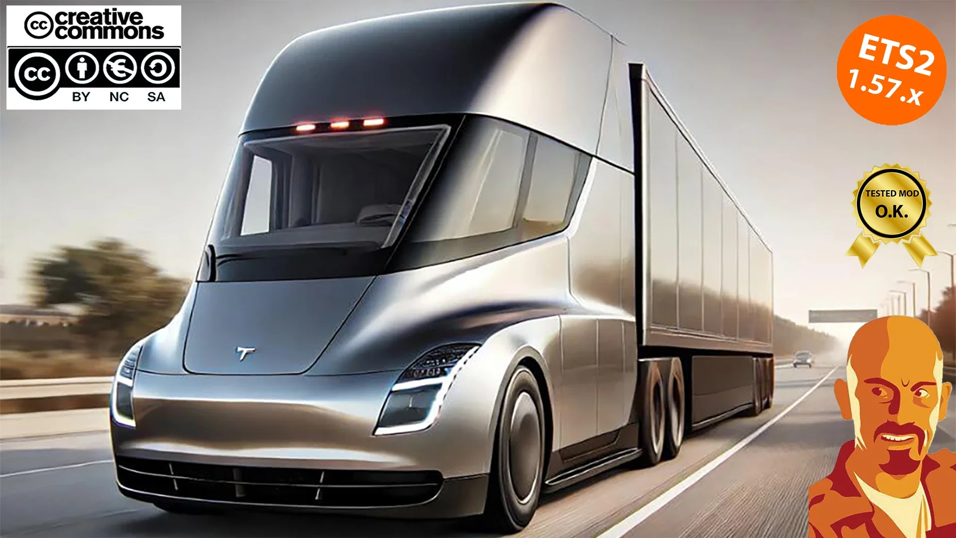Tesla Semi Truck 2019 v2.0