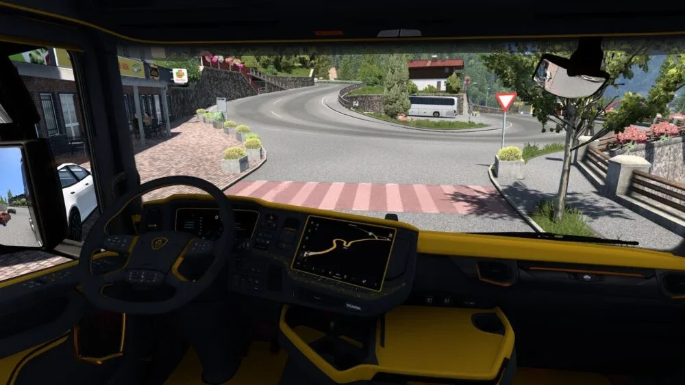 Insanux Interior for Scania NG 2016 and Smart Super Dashboard 2