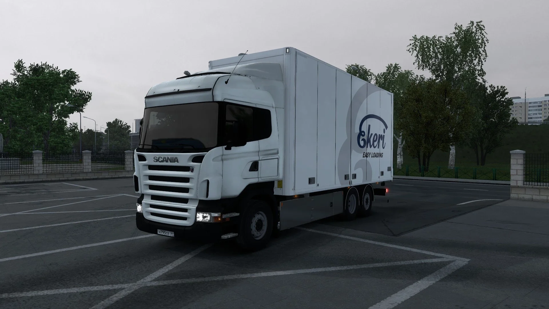 Rigid chassis addon for Scania RJL 2