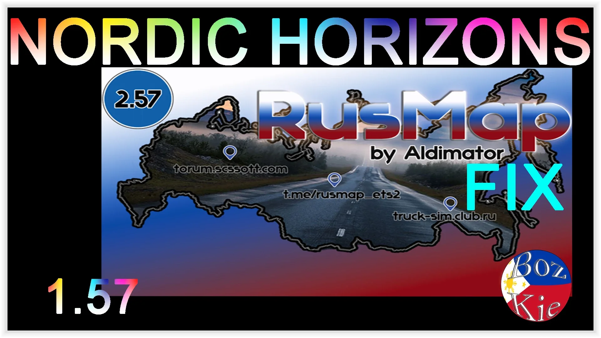 Nordic Horizon Rusmap Fix (Aldi) v2.0