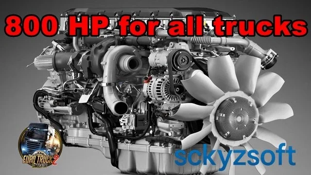 800 HP for all trucks