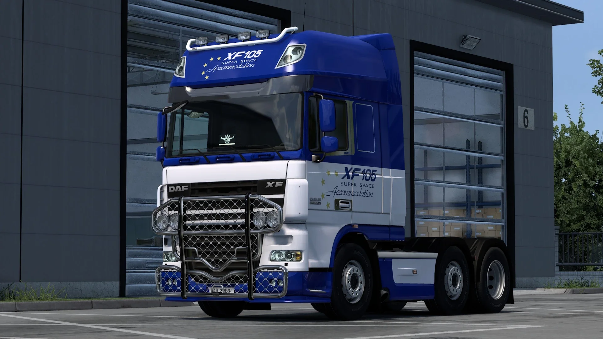 DAF XF 105 Accommodation skin v1.0
