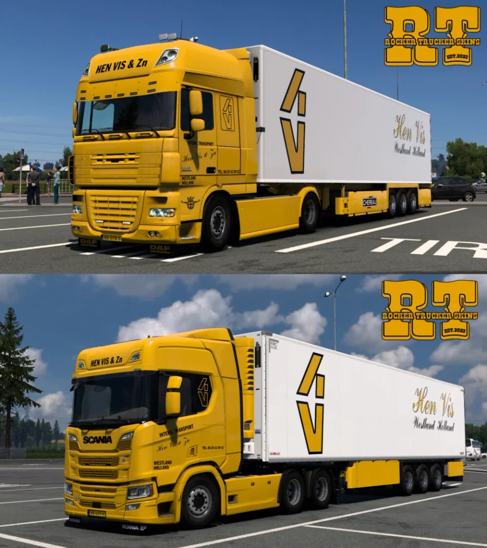 Hen Vis Transport Skin Pack v1.0 2