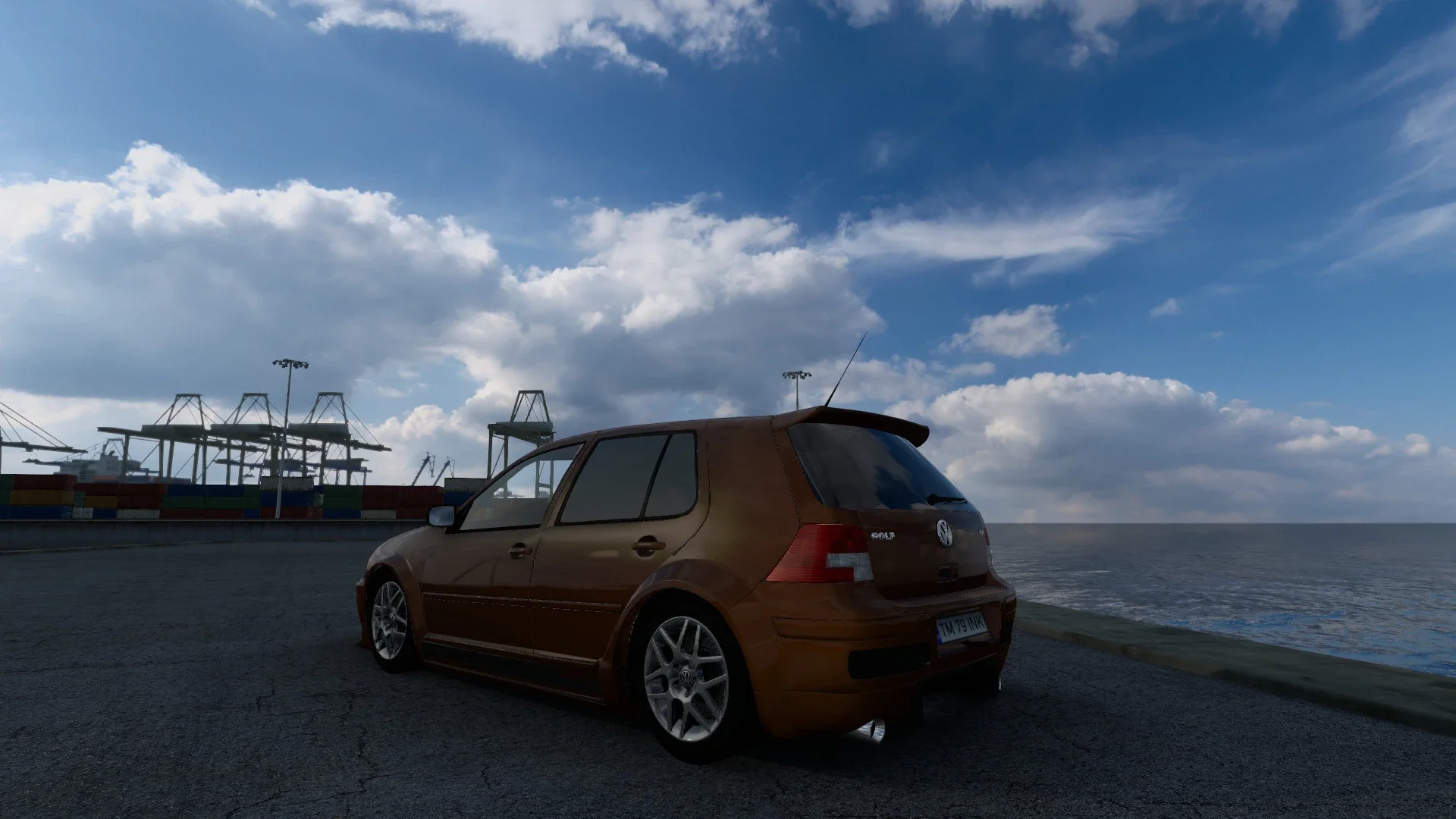 Volkswagen Golf Mk4 1.9TDI With popcorn v1.3 3