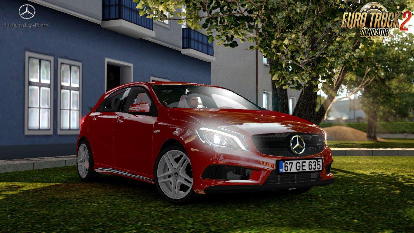 Mercedes Benz A45 + Interior