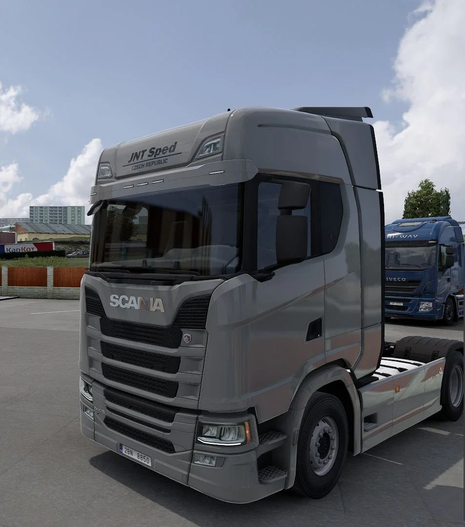Scania JNT Sped Skin v1.0
