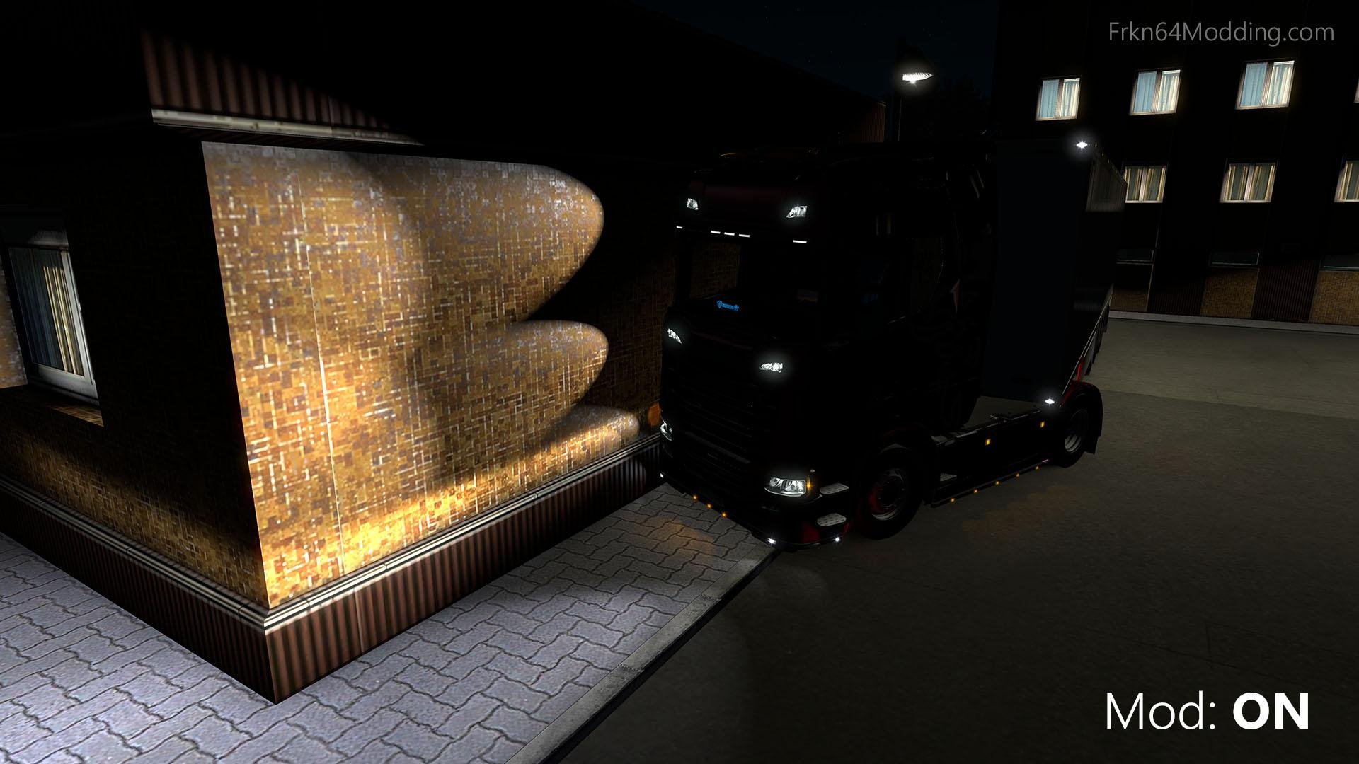 Realistic Vehicle Lights Mod v 7.5